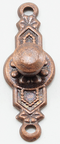 Colonial Door Knob, Oil Rubbed Bronze, 2Pk